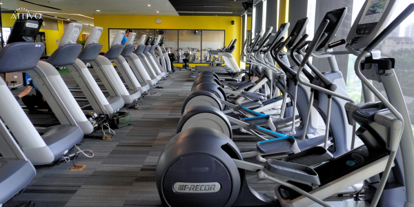 Máy Precor tại phòng gym