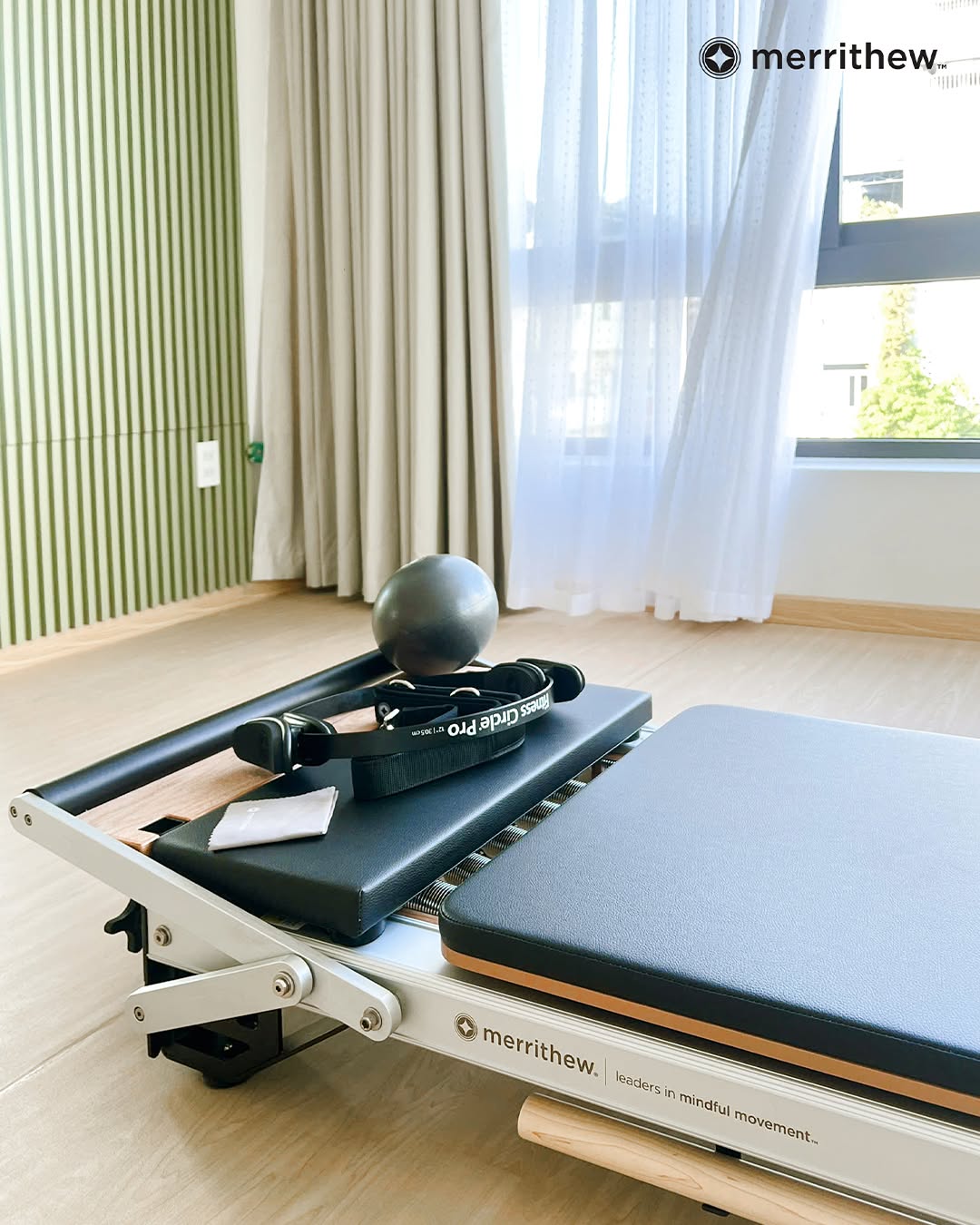 Merrithew Reformer Setup