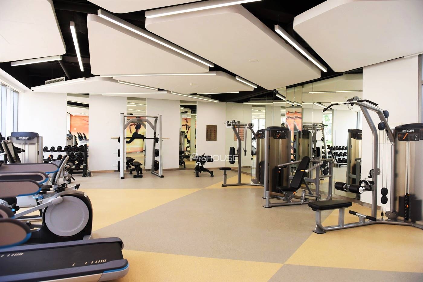 Precor Cardio Setup