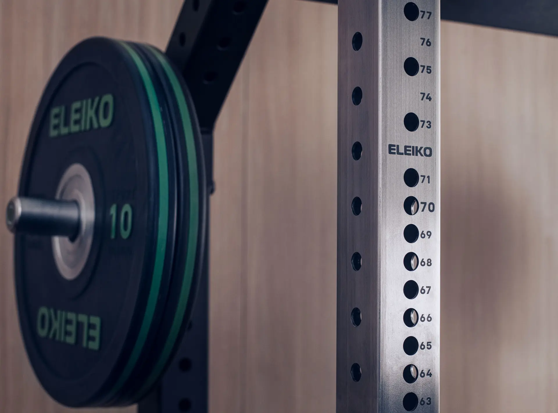 Eleiko Prestera Half Rack with Stainless Uprights
