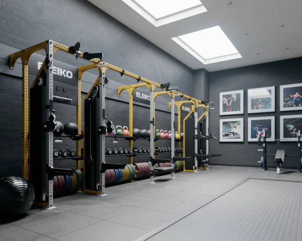 Mô hình phòng gym - Phòng tập CrossFit 
