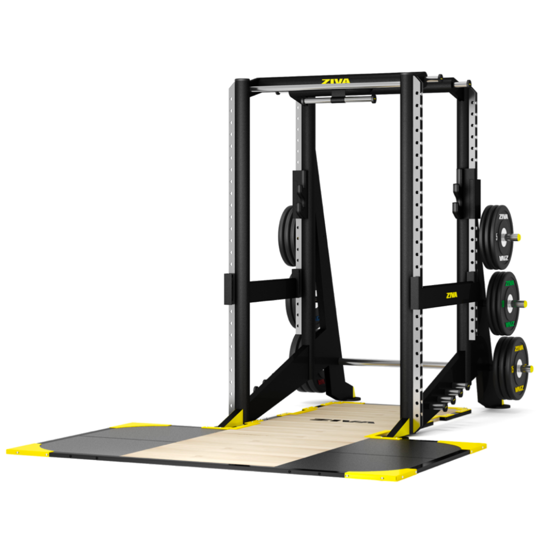 1x Functional Rack + 2x Squat Bays