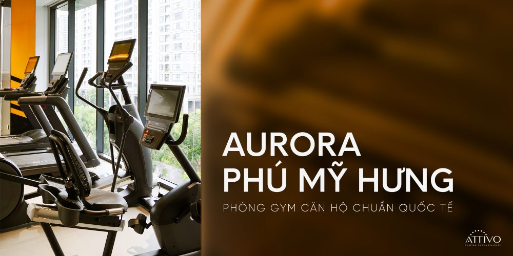 Phòng gym căn hộ Aurora Phú Mỹ Hưng