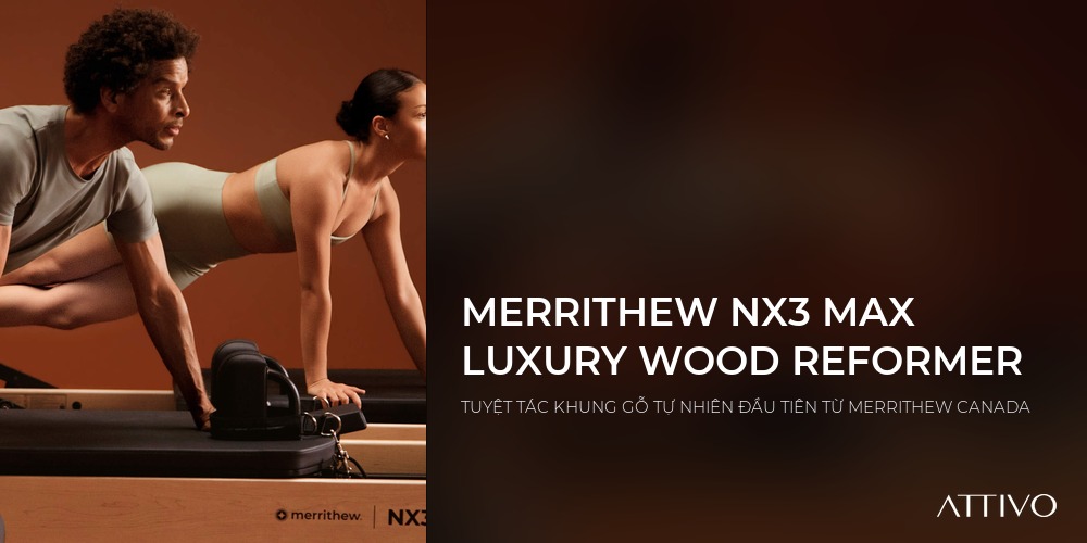 Merrithew NX3 MAX Luxury Wood Reformer - Attivo International
