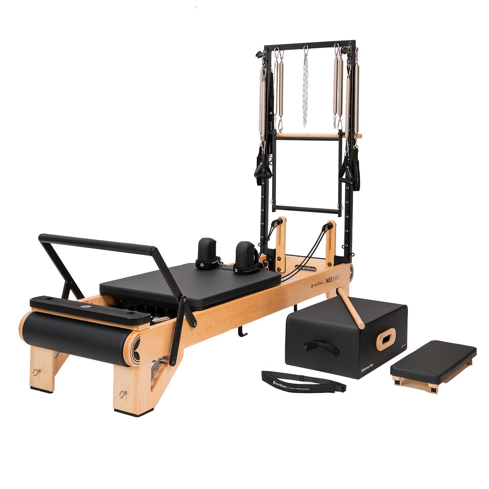Merrithew NX3 MAX Plus Reformer tích hợp khung Vertical Frame Cadillac