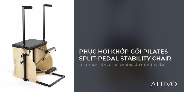 Phục hồi khớp gối Pilates sau phẫu thuật dây chằng ACL với Stability Chair