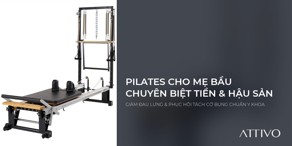 Pilates cho phụ nữ mang thai tiền và hậu sản phục hồi cơ sàn chậu
