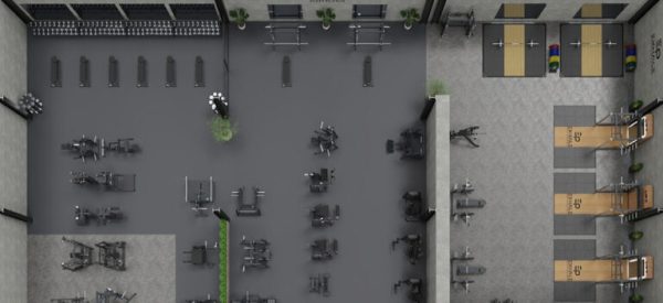 Tiêu Chuẩn Thiết Kế Phòng Gym Chuyên Nghiệp: Phân Khu Chức Năng (Zoning), Kỹ Thuật Trần - Sàn & 3 Phong Cách Định Hình Đẳng Cấp 1