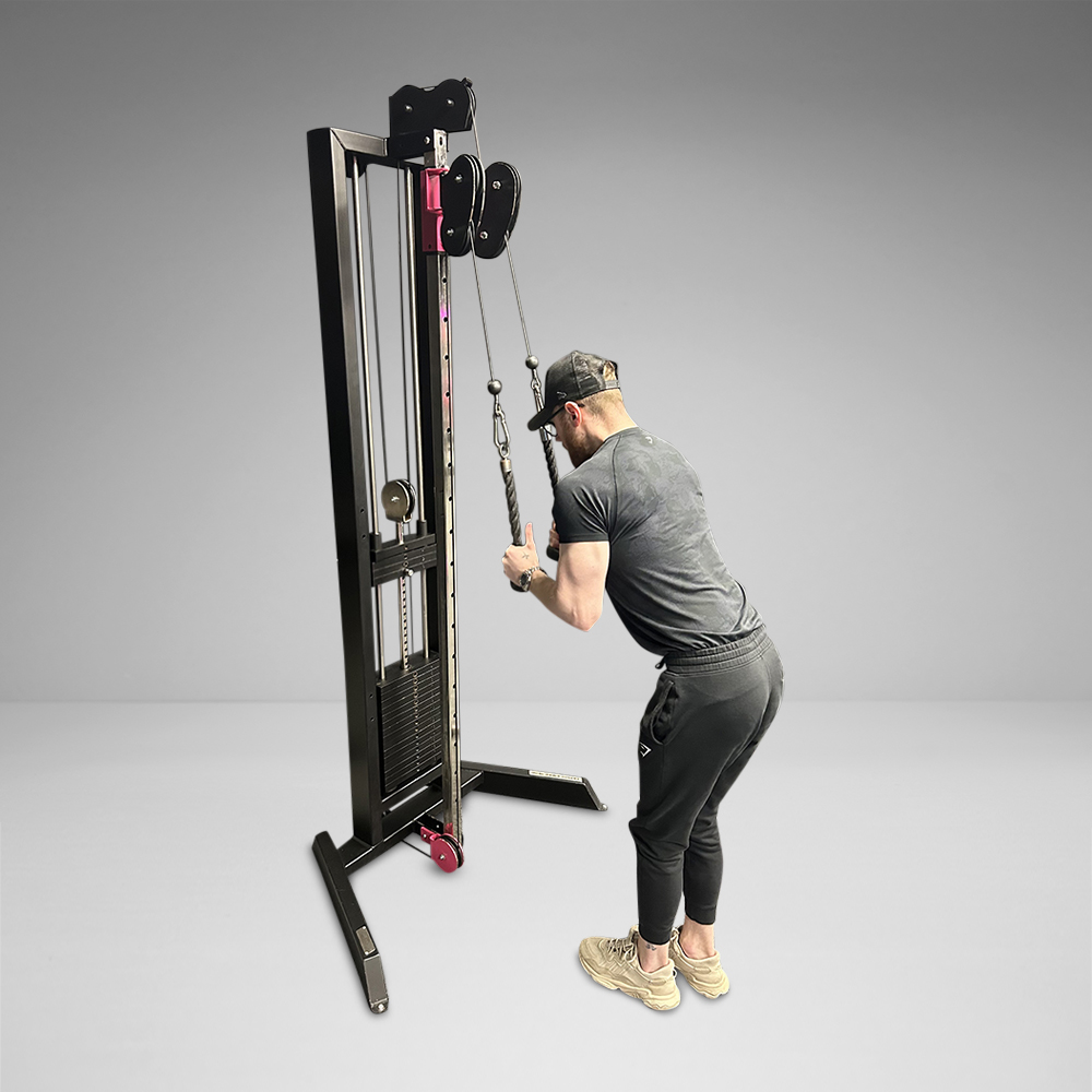 Watson Dual Adjustable Cable Column & Pulley Station