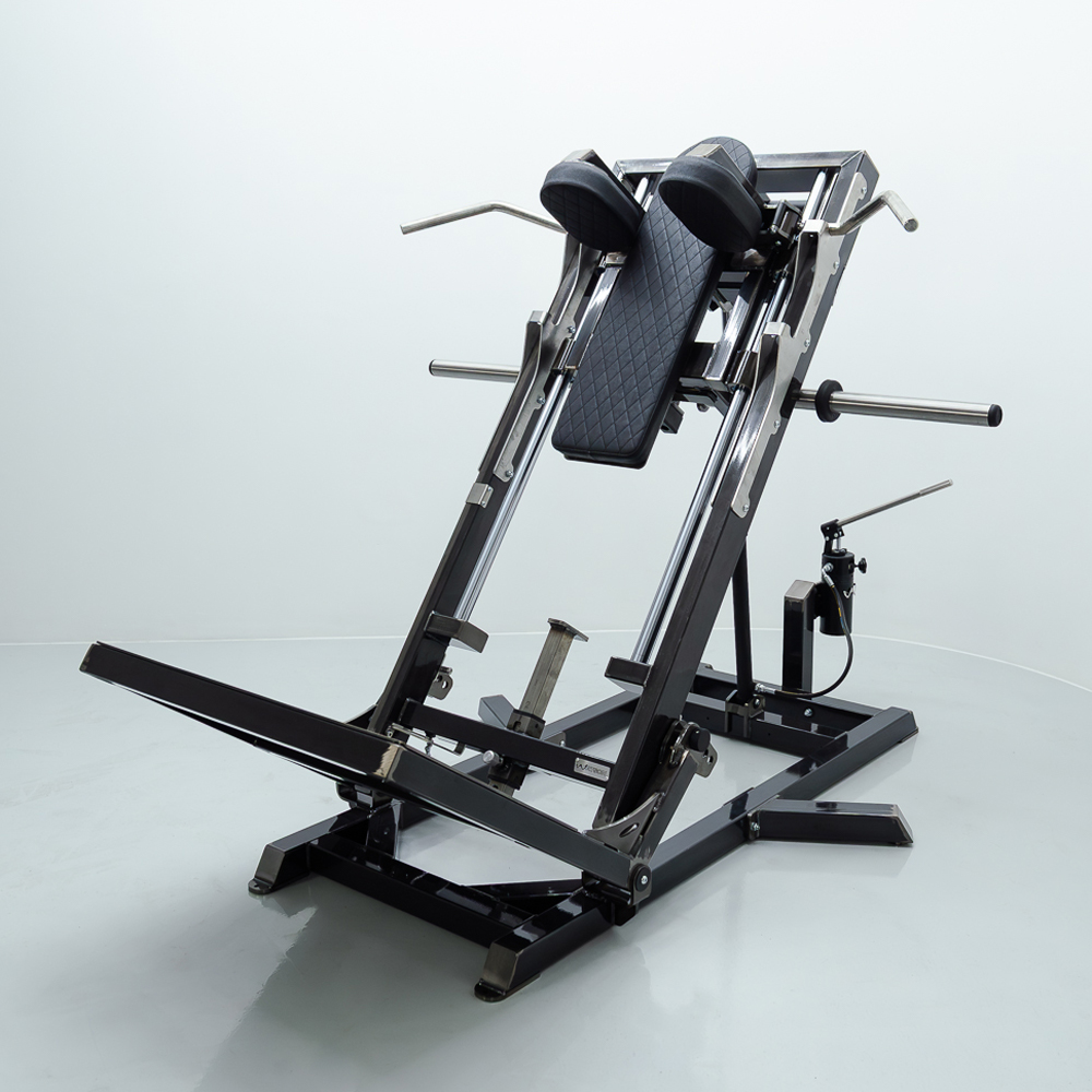 Máy Tập Tạ Rời (Plate Loaded Machines) Watson UK (78 Thiết Bị) | Attivo Vietnam 42 Máy Gánh Đùi Hack Squat Tạ Rời Watson PL Animal Adjustable Hack Squat