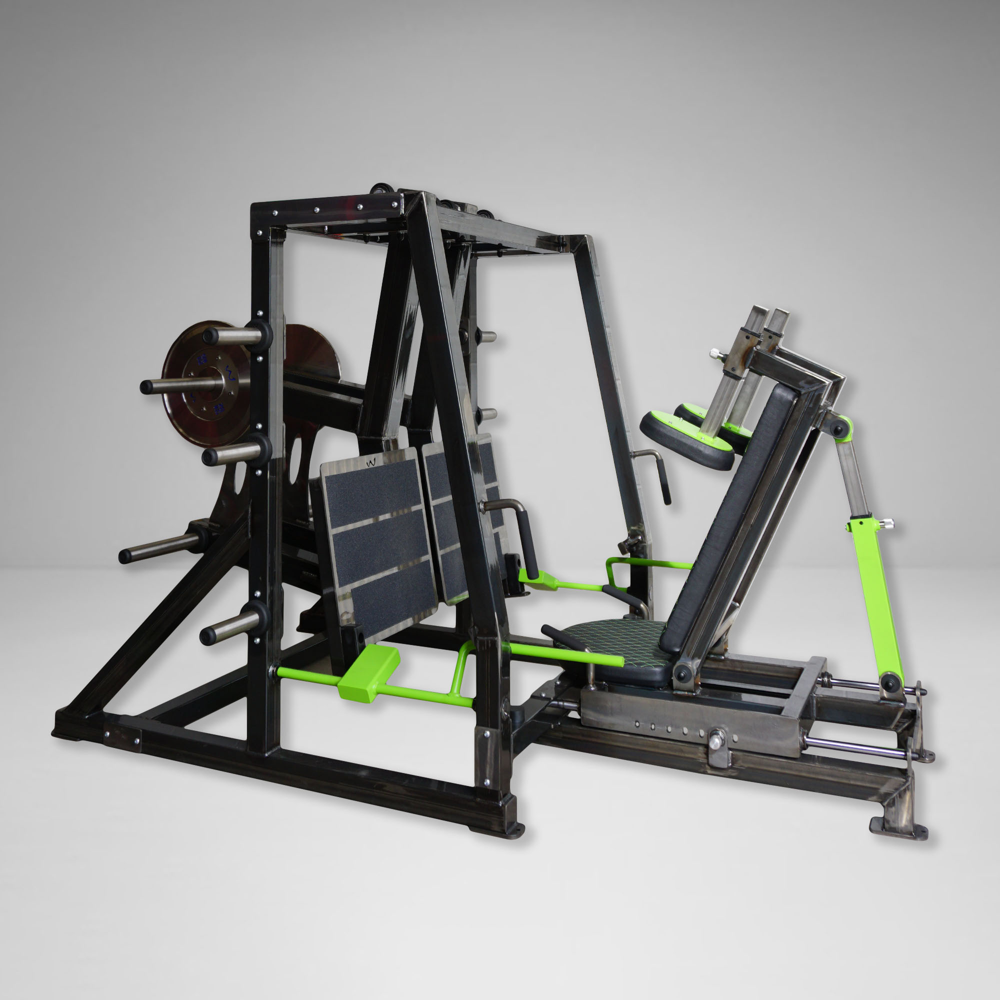 Máy Tập Tạ Rời (Plate Loaded Machines) Watson UK (78 Thiết Bị) | Attivo Vietnam 10 Máy Đạp Đùi Tạ Rời Watson PL Animal Horizontal Leg Press