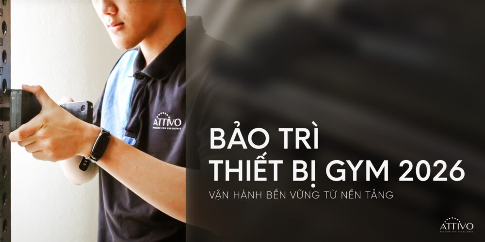 Bảo trì thiết bị gym định kỳ tại phòng tập thương mại