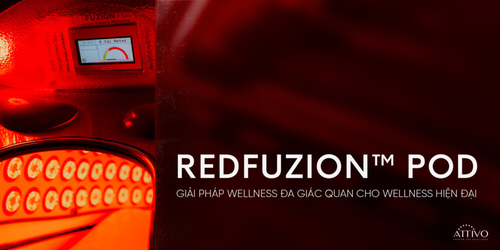 Buồng xông hơi hồng ngoại ánh sáng đỏ: RedFuzion™ POD cho mô hình Wellness hiện đại 2 Buồng xông hơi hồng ngoại ánh sáng đỏ: RedFuzion™ POD cho mô hình Wellness hiện đại 2