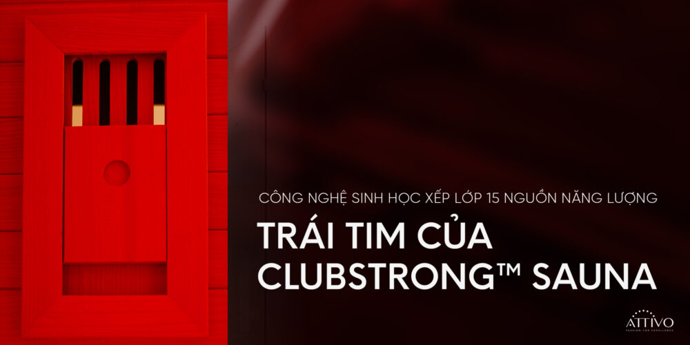 Công nghệ sinh học xếp lớp 15 nguồn năng lượng: “Trái tim” của ClubStrong™ Sauna 3 Công nghệ sinh học xếp lớp 15 nguồn năng lượng: “Trái tim” của ClubStrong™ Sauna 3
