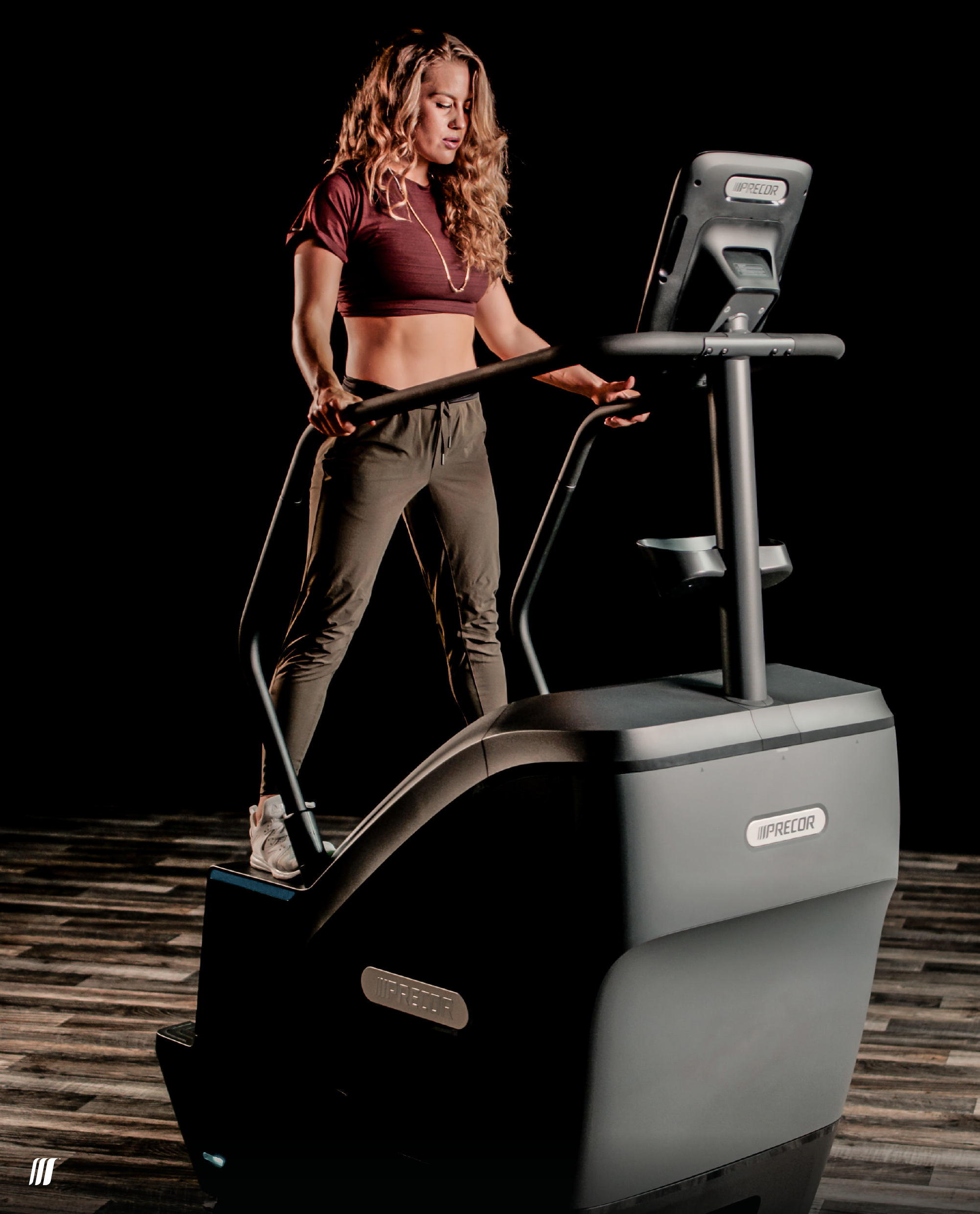 Premium gym equipment showcase