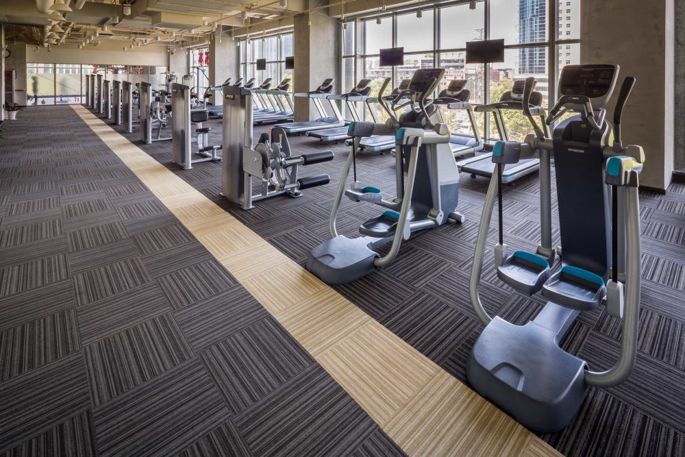 Thiết bị gym Precor - thiết bị Precor vận hành êm bền bỉ trong phòng gym cao cấp